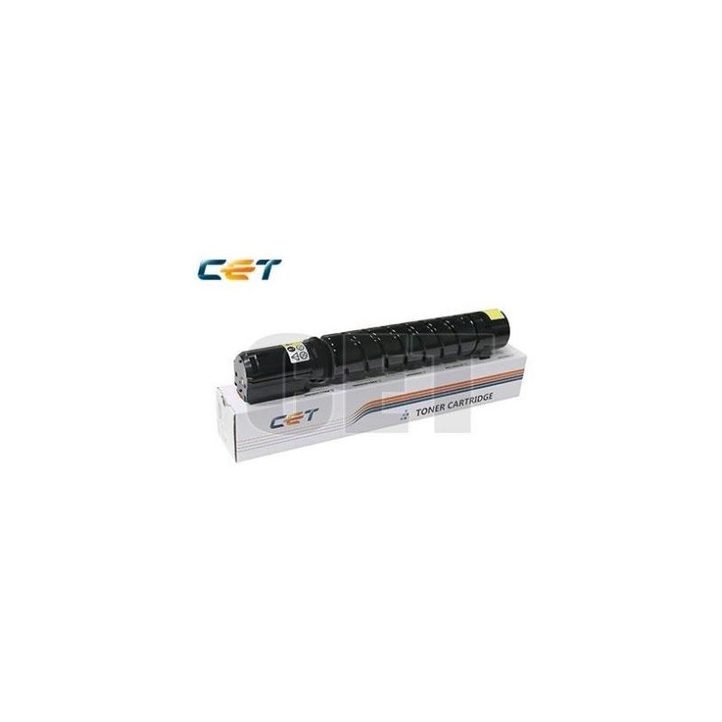 CET Yellow Canon C-EXV55 CPP Toner Cartridge-18K 2185C002AA