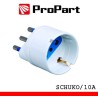 Adattatore schuko spina16A