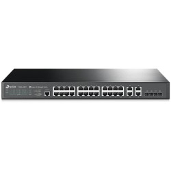 TP-Link Switch Managed L2 24 Porte + 4 Porte Gbit Combo - T2500-28TC