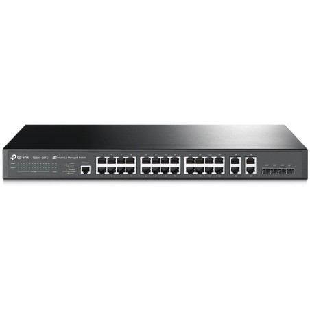 TP-Link Switch Managed L2 24 Porte + 4 Porte Gbit Combo - T2500-28TC