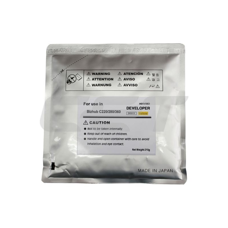 CET Konica Minolta DV311Y Developer A0XV08D