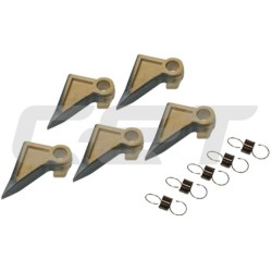 5X Upper Picker Finger W/Spring KM 4030-5716-02, 4040-5755