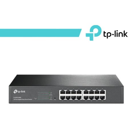 TP-Link Switch Easy Smart 16 Porte Gigabit - TL-SG1016DE