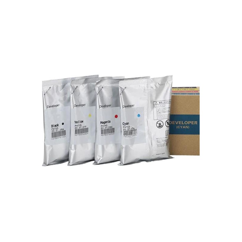 Yellow Developer compatible Xerox C60,560,C9070,J75 -200K005R00733