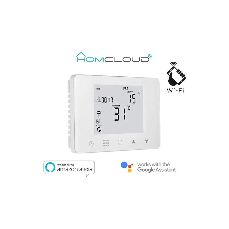 Cronotermostato digitale Homcloud Wi-Fi