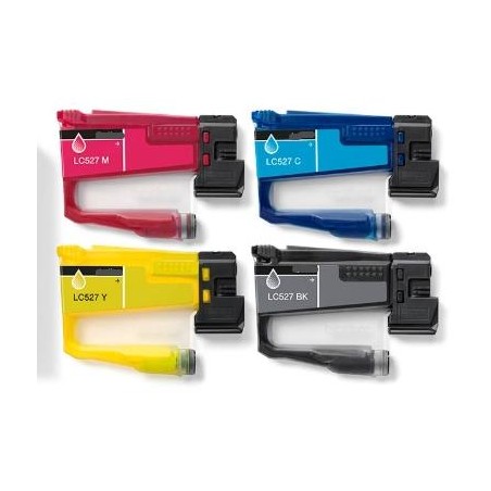 Magente Compatible Brother MFC-J4350DW/J4550DW-0.9KLC527M