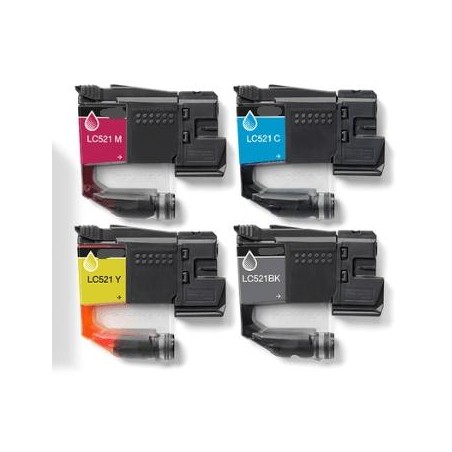 Magenta Compatible Cartridge DCP-J1260W/J1313DW/J1360DW/J1460DW-0.5KLC521M