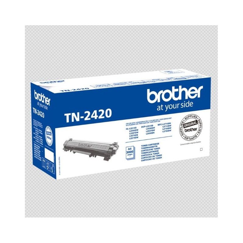 TONER ORIGINALE BROTHER NERO MFC-L2710DN-2750DW 3000P