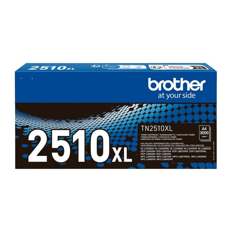 TONER ORIGINALE BROTHER NERO HLL2400DWE-2445DW