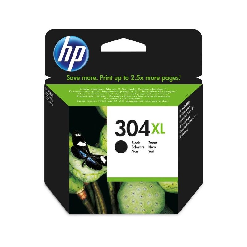 CARTUCCE ORIGINALE HP 304XL NERO