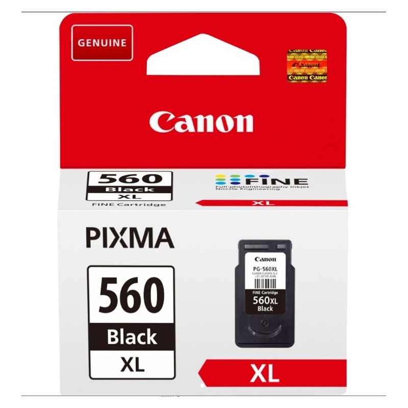 CARTUCCE ORIGINALE CANON NERO PG-560XL