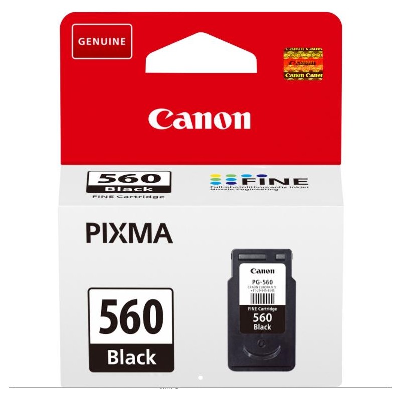 CARTUCCE ORIGINALE CANON NERO PG-560