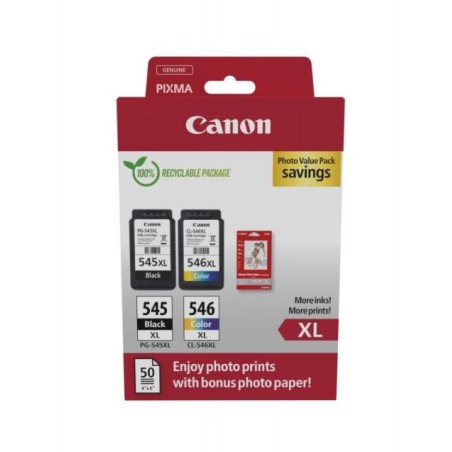 CARTUCCE ORIGINALE CANON MULTIPACK PG545XL/CL546XL  8286B011