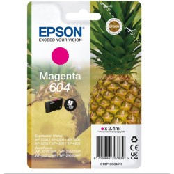 CARTUCCE ORIGINALE EPSON INK ANANAS MAGENTA 604
