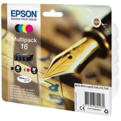 CARTUCCE ORIGINALE EPSON MULTIPACK 16 PENNA/CRUCIVERBA