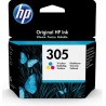 CARTUCCE ORIGINALE HP 305 TRICOLOR