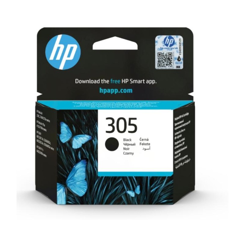 CARTUCCE ORIGINALE HP 305 NERA