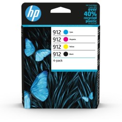CARTUCCE ORIGINALE HP 912 CMYK ORIGINAL INK 4-PACK