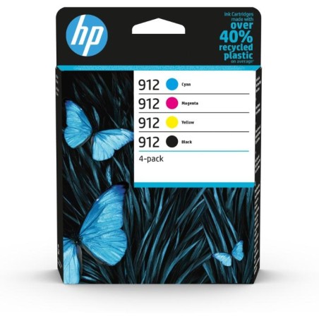 CARTUCCE ORIGINALE HP 912 CMYK ORIGINAL INK 4-PACK