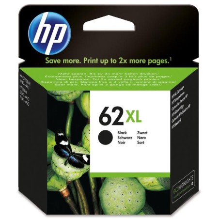 CARTUCCE ORIGINALE HP 62XL BLACK 