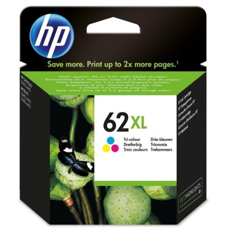 CARTUCCE ORIGINALE HP 62XL TRI-COLOR