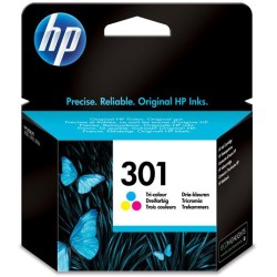 CARTUCCE ORIGINALE HP INK 301 TRICROMIA