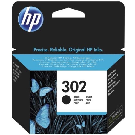 CARTUCCE ORIGINALE HP 302 BLACK 
