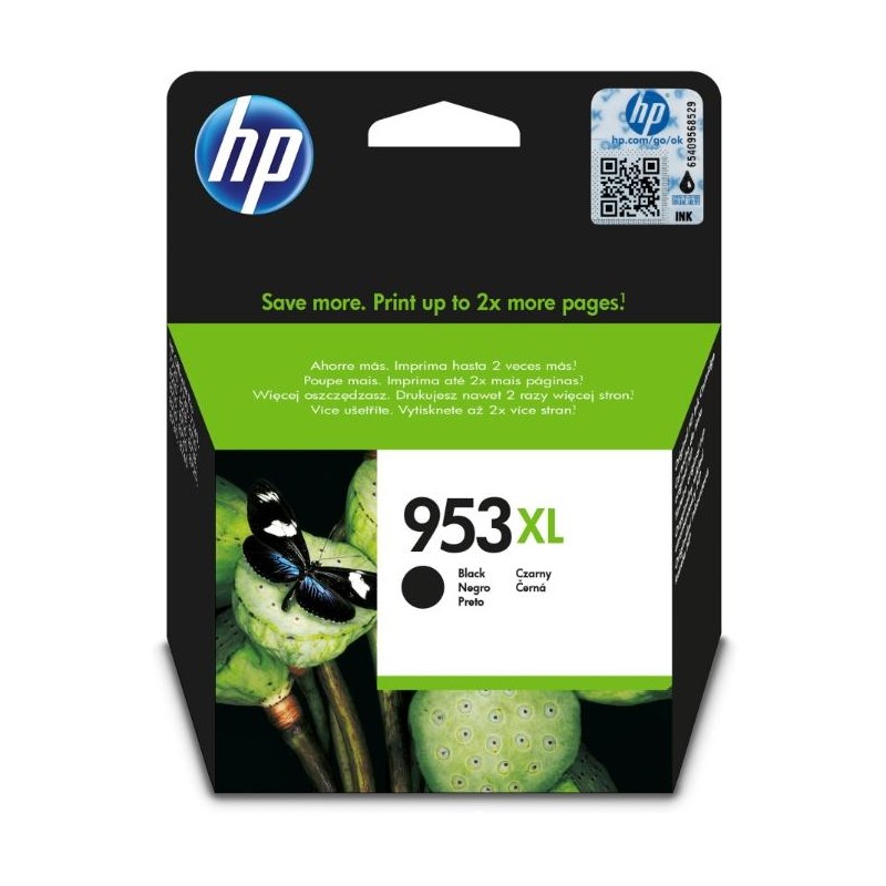 CARTUCCE ORIGINALE HP 953XL NERO ALTA CAP
