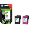 CARTUCCE ORIGINALE HP MULTIPACK NERO E COLORE HP 301 