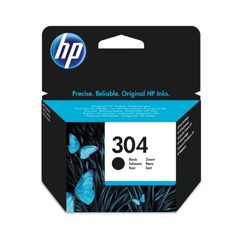 CARTUCCE ORIGINALE HP 304 NERO