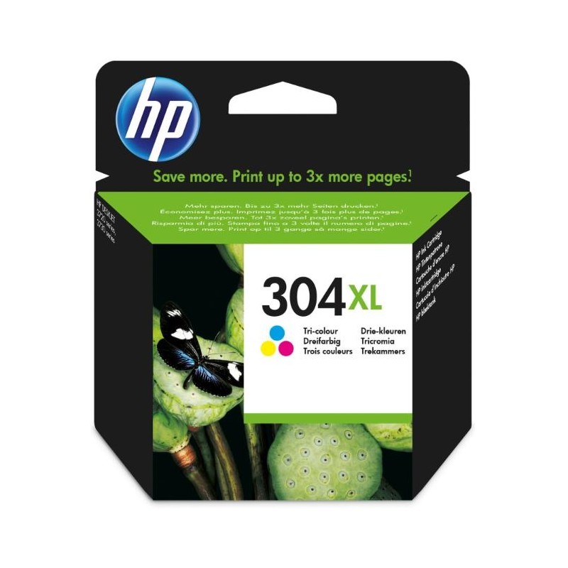 CARTUCCE ORIGINALE HP 304XL COLORI