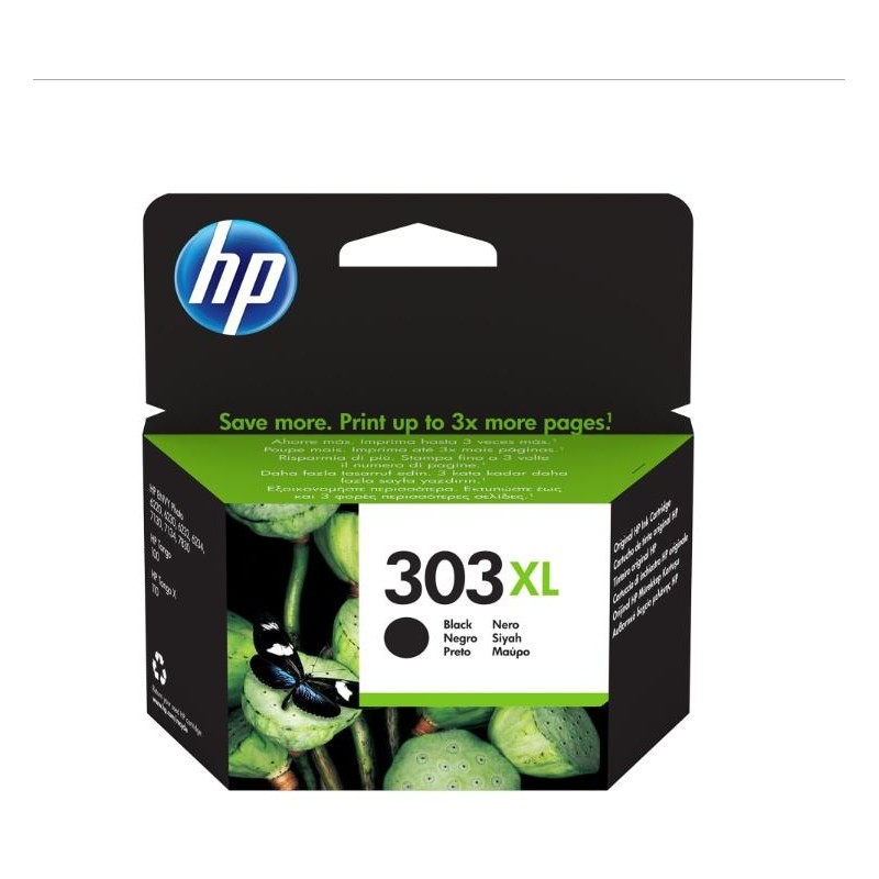 CARTUCCE ORIGINALE HP 303XL NERO