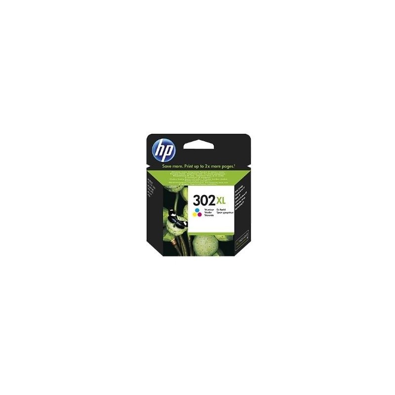 CARTUCCE ORIGINALE HP 302XL BLACK 
