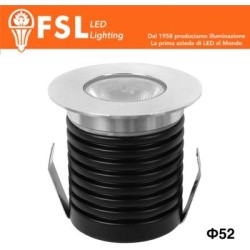 Punti Luce LED Spotlight Waterproof – 5W 4000K – 52*57mm – IP65