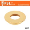 Cover Piatta per Punto Luce LED  – Ø37 – Oro