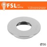 Cover Piatta per Punto Luce LED – Ø56 – Cromo