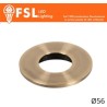 Cover Piatta per Punto Luce LED – Ø56 – Bronzo