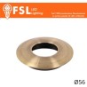 Cover Curva per Punto Luce LED – Ø56 – Bronzo