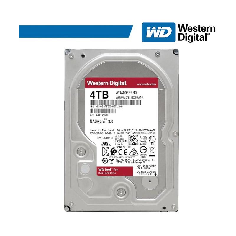 Western Digital HDD int.4TB RED - WD4003FFBX