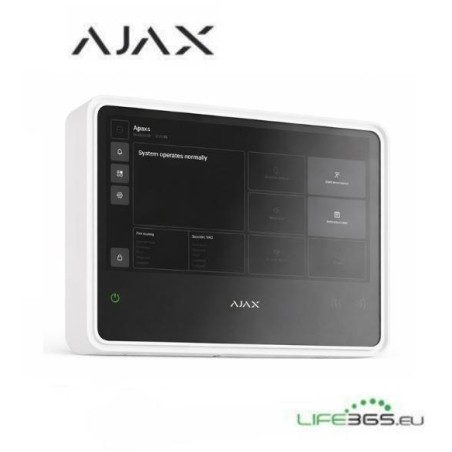 Ajax EN54 Fire Hub - Centrale Antincendio certificata EN54 Bianca