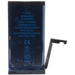Batteria per iPhone 15 3349mAh Li-Ion resettata diagnostica
