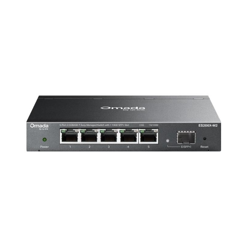 Omada 5-Port 2.5GBASE-T Easy Managed Switch with 1 10GE SFP+ Slot