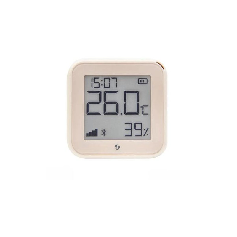 Shelly Sensore Temperat&Umid Wi-Fi + Bluet con display Gen3 Avorio