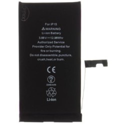 Batteria per iPhone 15 3349mAh Li‑Ion (Bulk)