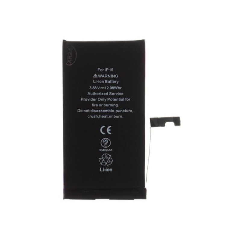 Batteria per iPhone 15 3349mAh Li‑Ion (Bulk)