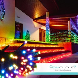 Stringa di 200 Luci decorative Smart a Led RGB-IC Wi-Fi+Bluetooth 20Metri