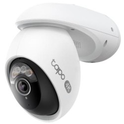 Tapo Telecamera di sicurezza Wi-Fi 4K 8MP panoramica/inclinabile per esterno