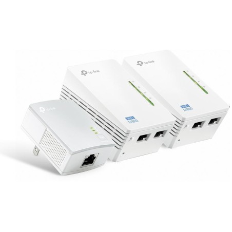 TP-Link Kit 3 powerline AV600 WiFi 300Mbps 2 Porte LAN - TL-WPA4220 TKIT