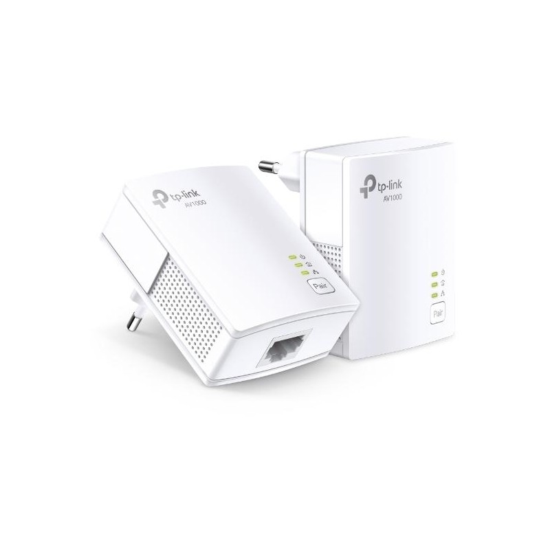 TP-Link Kit Powerline AV1000 1 Porta Gbit Plug & Play - TL-PA7017 KIT