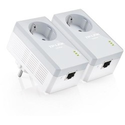 TP-Link Kit 2 powerline con Shuko passante 1 port LAN - TL-PA4010P KIT